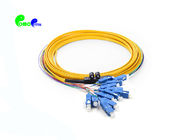 Fiber Optic Pigtail SC SM OS2 9 / 125 OM1 62.5 / 125 OM2 OM3 OM4  OM5 50 / 125 Loose buffer , Tight buffer PVC/ LSZH