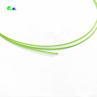 Lemon Green FTTH PVC LSZH LC Fiber Optic Patch Cord OM5 Fiber Pigtail