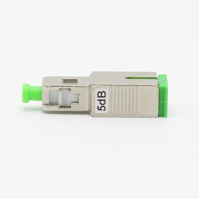 5dB Simplex Fiber Optic Attenuator SC APC  Female to Male fix plug-in type