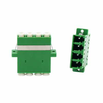 Fiber Optic Adapter LC Quad Single Mode SC Footprint Coupler LC Midcoupler